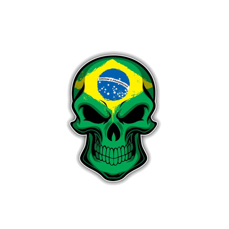 Car Accessories On Amazon - Kreatywny odblaskowe naklejki samochodowe flaga brazylii