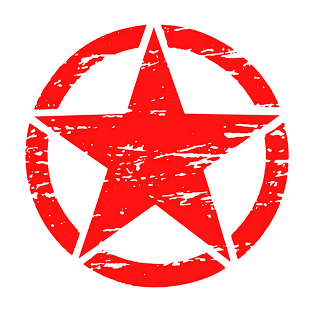 Car Accessories On Amazon - 15cm wojskowy Army Star kaptur Off