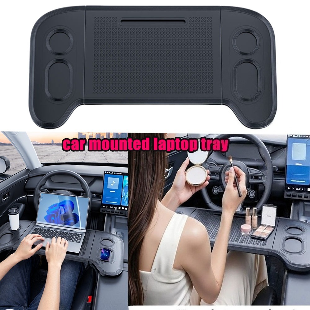 Car Accessories For Camping - Składany stolik samochodowy na laptopa, tacka