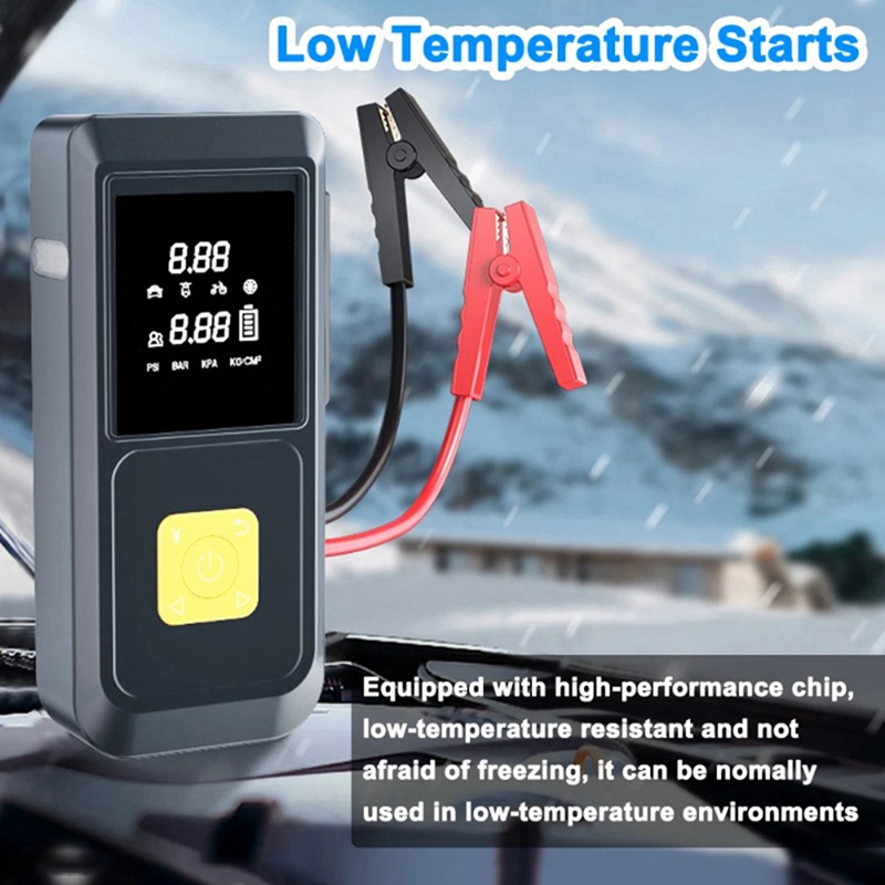 Przenośny rozrusznik z pompą p – Portable Jump Starter recenzja i cena