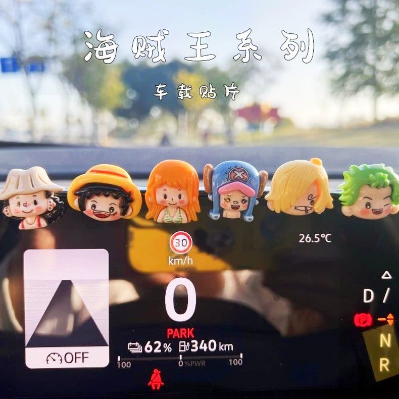 Naklejki One Piece Cartoon Cut – Car Accessories Wholesale recenzja i cena