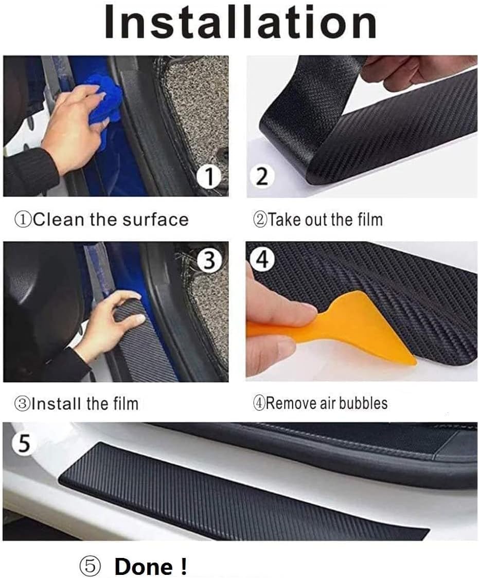 Naklejka ochronna na próg drzw – Car Accessories On Amazon recenzja i cena