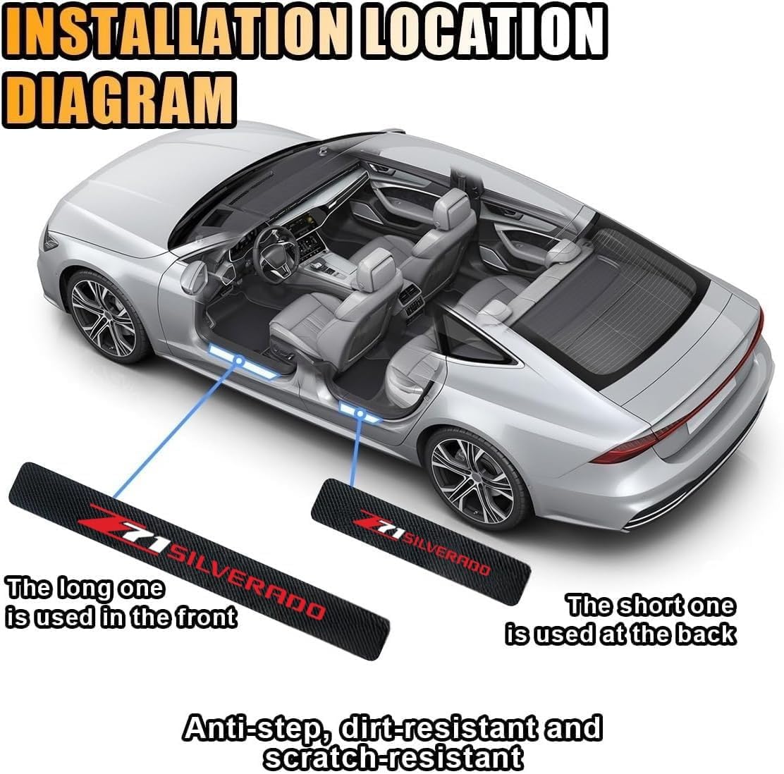 Naklejka ochronna na próg drzw – Car Accessories On Amazon recenzja i cena