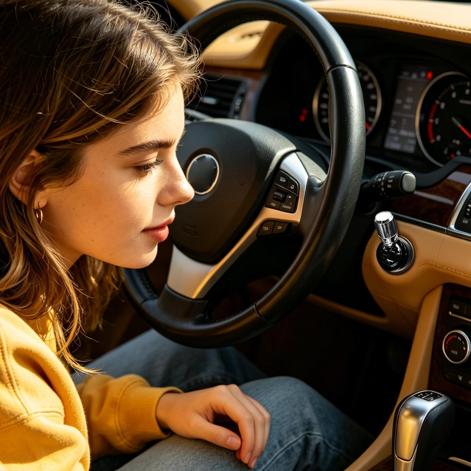 Metalowa nakładka na przycisk  – Car Accessories Sticker recenzja i cena