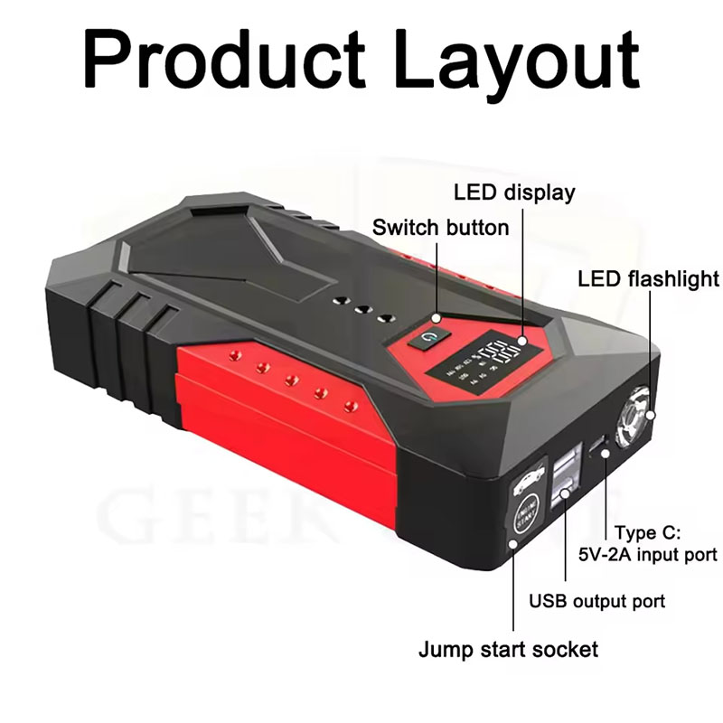 Przenośny rozruchowywacz samoc – Portable Jump Starter recenzja i cena