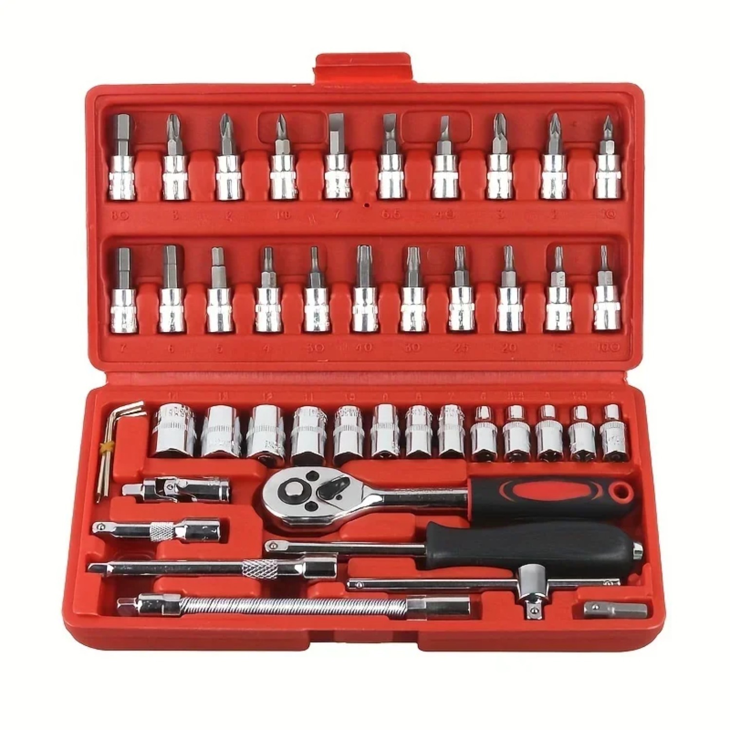 Zestaw kluczy nasadowych 46 sz – Car Accessories Workshop recenzja i cena