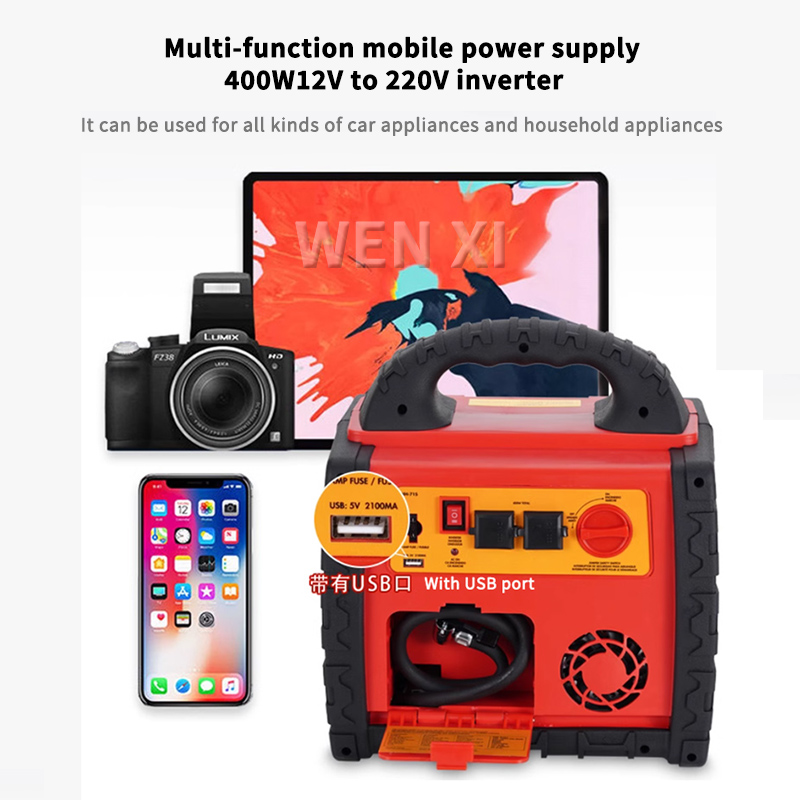 Przenośna stacja zasilania 12/ – Portable Jump Starter recenzja i cena
