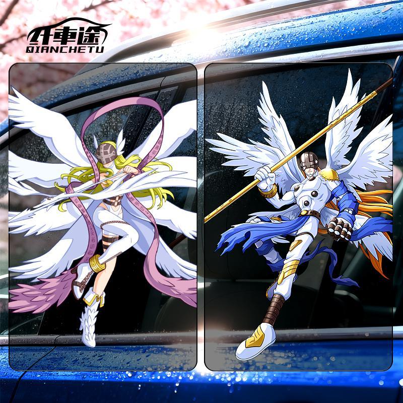 Naklejka na samochód Digimon,  – Car Accessories Sticker recenzja i cena