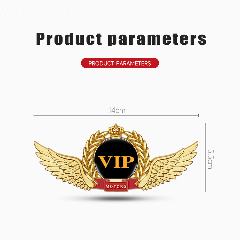 Metalowa naklejka 3D na samoch – Car Accessories Sticker recenzja i cena