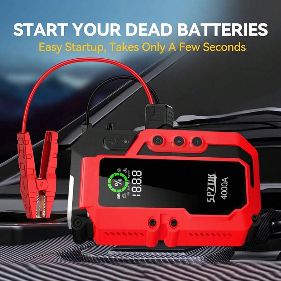 Rozruchowywacz akumulatorów sa – Portable Jump Starter recenzja i cena