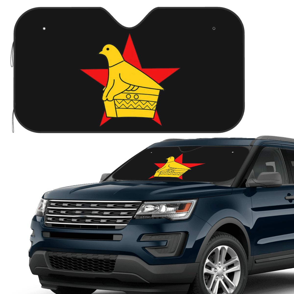 Naklejka na szybę samochodową  – Car Accessories Zimbabwe recenzja i cena