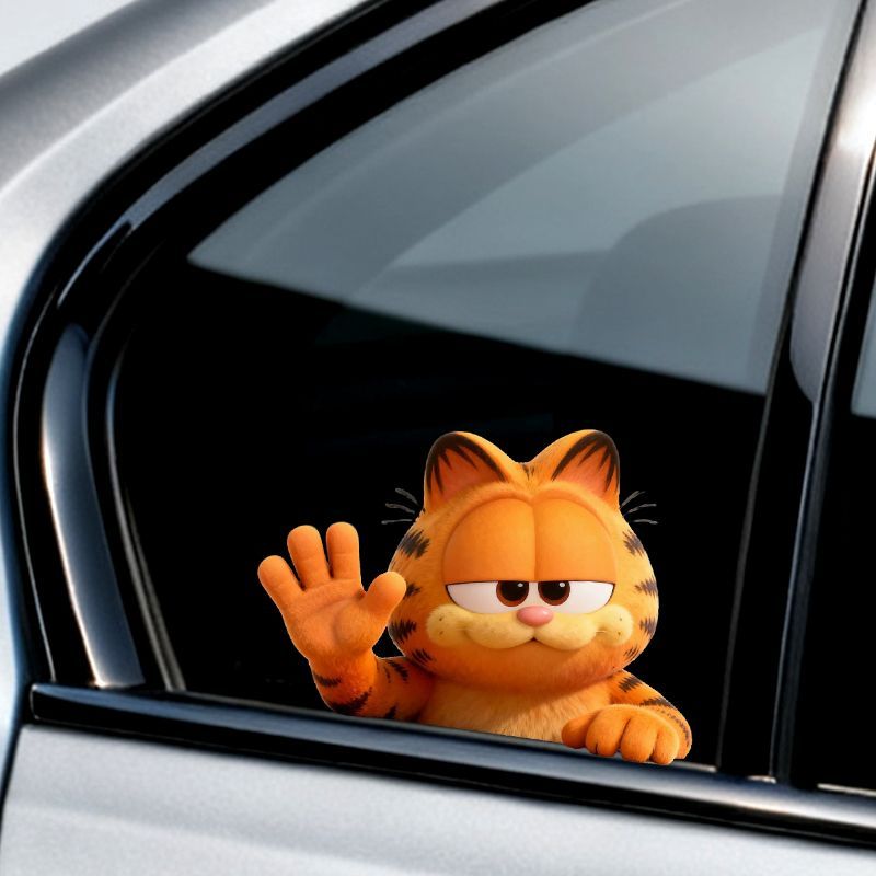 Naklejki Garfield anime kreskó – Car Accessories Toy recenzja i cena
