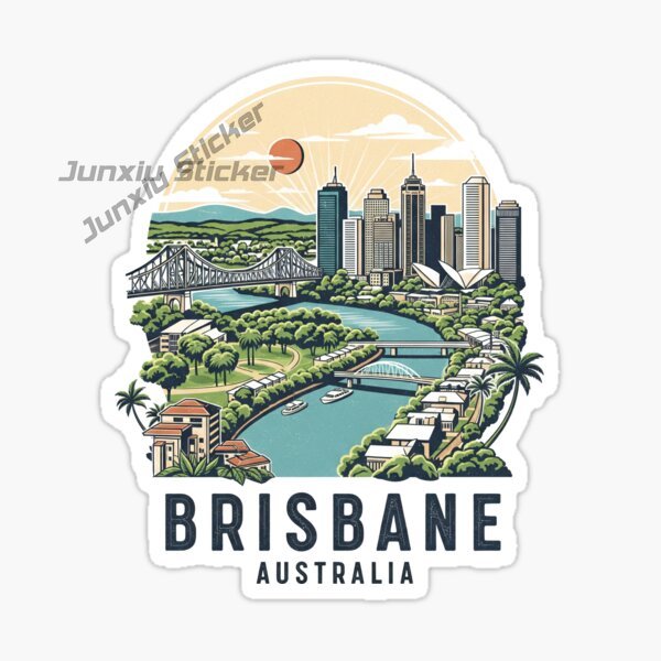 Naklejka na samochód BRISBANE  – Car Accessories Brisbane recenzja i cena