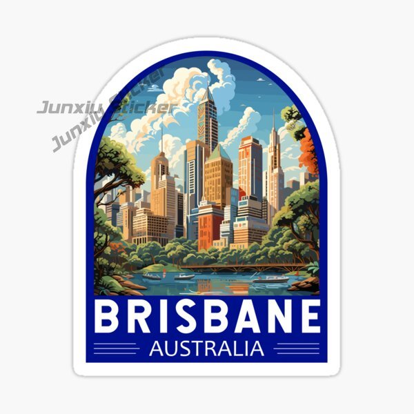 Naklejka na samochód BRISBANE  – Car Accessories Brisbane recenzja i cena